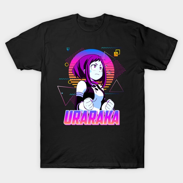 Uraraka Ochaco Retro T-Shirt by Jack Jackson